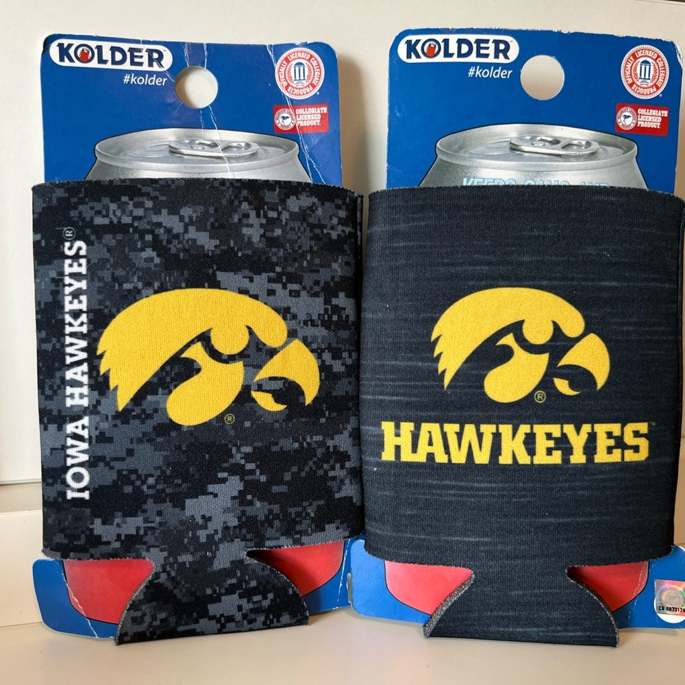 New Iowa Hawkeye Koozies